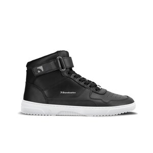 Barebarics Zing High Top Leather Black & White