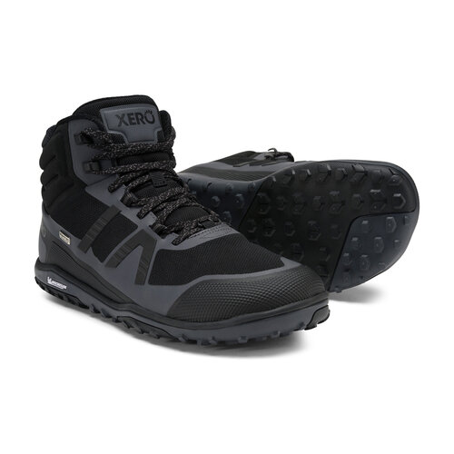 Xero Shoes Scrambler Mid II WP Men Black/Asphalt