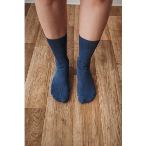 Be Lenka Barefoot Socks Crew Blue