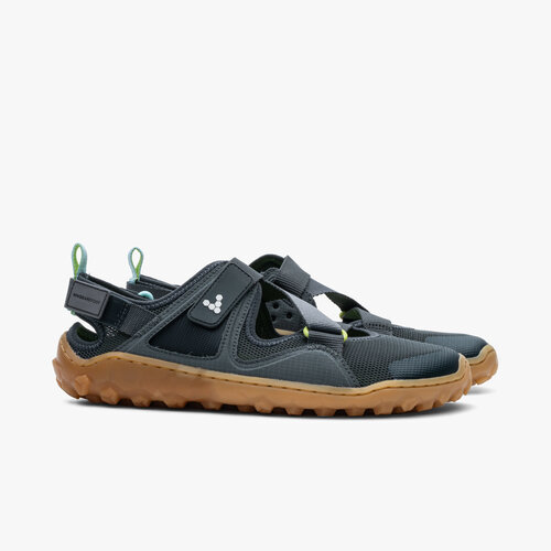Vivobarefoot Tracker Sandal Men Charcoal/Gum