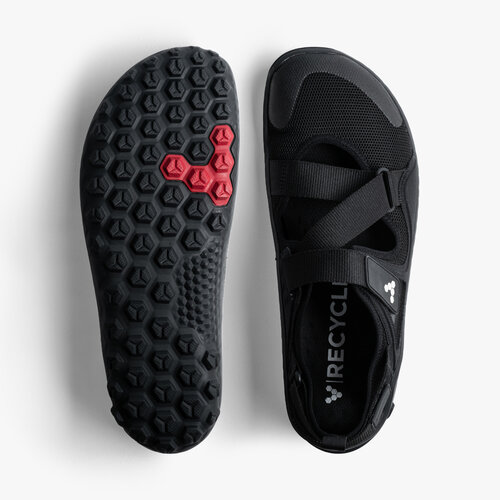 Vivobarefoot Tracker Sandal Ladies Obsidian