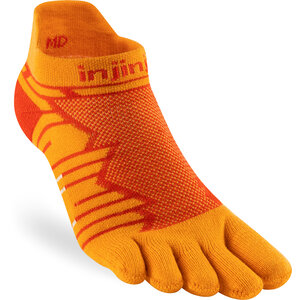 Injinji Ultra Run No-Show Coolmax Desert Orange