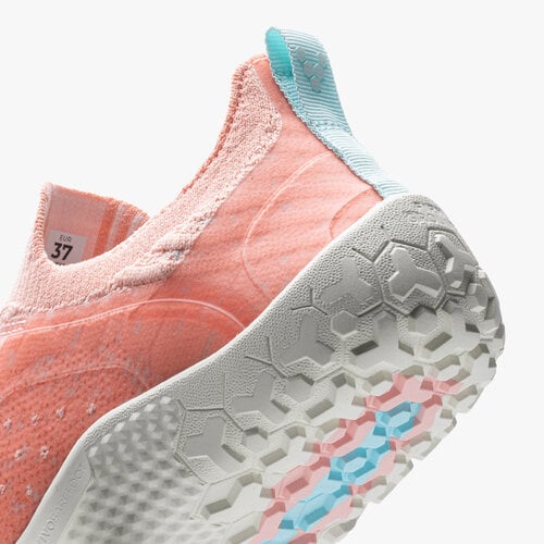 Vivobarefoot Primus Trail Knit FG Ladies Peach Melba