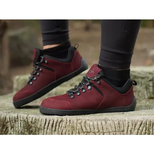 Realfoot Trekker Low Leather Bordeax