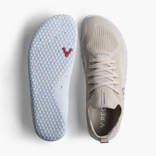 Vivobarefoot Primus Lite Knit Ladies Feather Grey