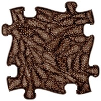 Orthopedic Mat - Forest firm, Brown