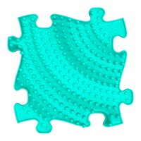 Orthopedic Mat - Twister Firm, Turquoise