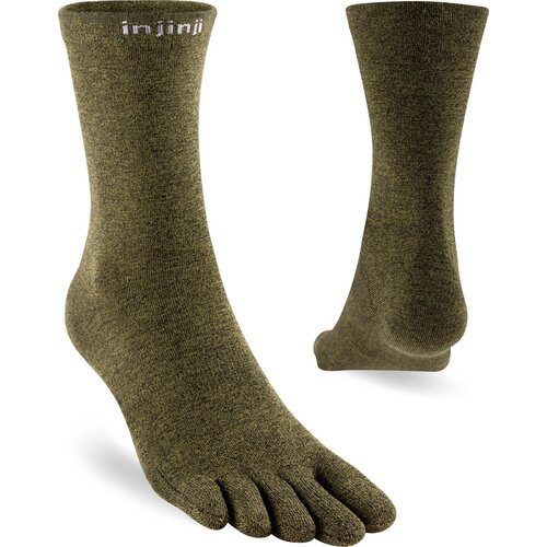 Injinji Liner Crew Coolmax Pine Injinji Liner Crew Coolmax Pine