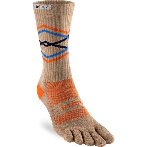 Injinji Trail Midweight Crew Coolmax Grain