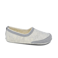 Barefoot Warm Slippers Wool-Lined White