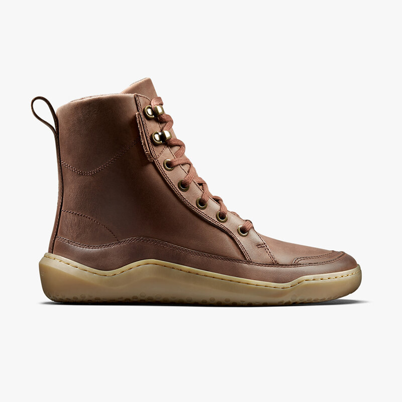 Vivobarefoot Gobi Boot Warmlined Ladies Bark - Barefoot & More