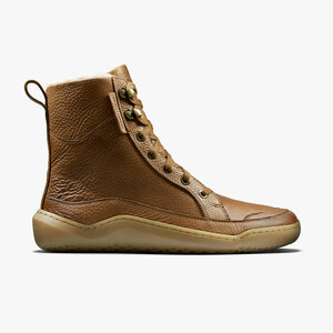 Vivobarefoot Gobi Boot Warmlined Ladies Light Tan