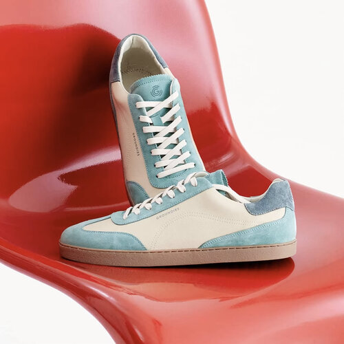 Groundies Panama Men Beige/Sage Green