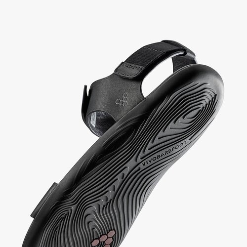 Vivobarefoot Sensus Yin Sandal Ladies Obsidian