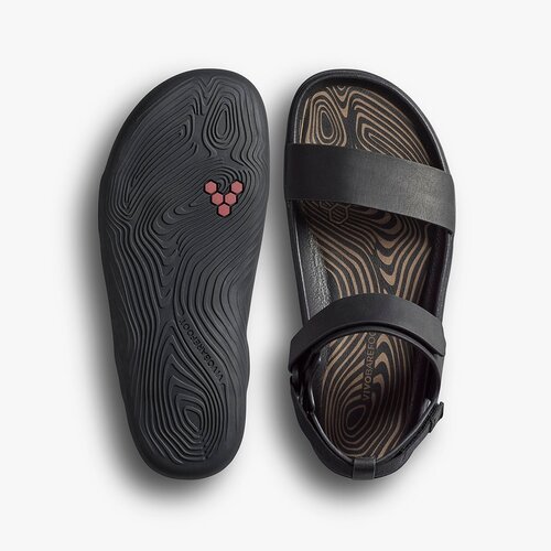 Vivobarefoot Sensus Yin Sandal Ladies Obsidian