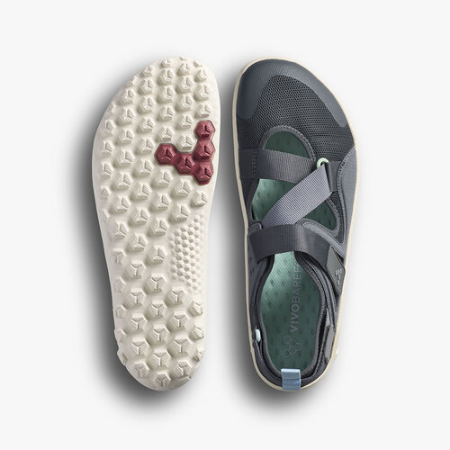 Vivobarefoot Tracker Sandal Ladies Dark Shadow