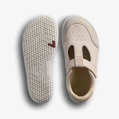 Vivobarefoot Gobi T.BAR Preschool Pastel Rose Tan