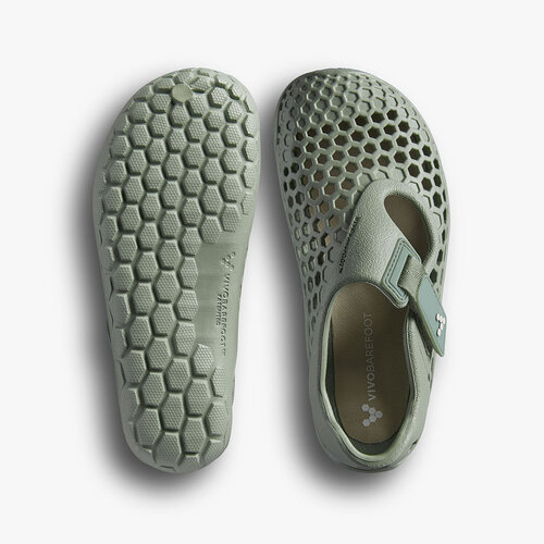 Vivobarefoot Ultra Sugarlite Juniors Glacial Green