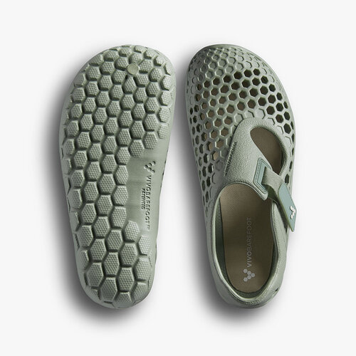 Vivobarefoot Ultra Sugarlite Kids Glacial Green