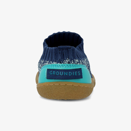 Groundies Nara Kids Navy/Pool Green
