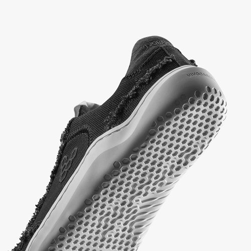 Vivobarefoot Gobi Sneaker Canvas Ladies Obsidian