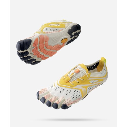 Vibram FiveFingers V-Run Men Ivory/Yellow
