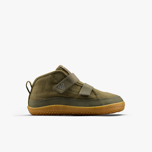 Vivobarefoot Gobi Utility Preschool Dark Olive