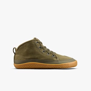 Vivobarefoot Gobi Utility Junior Dark Olive