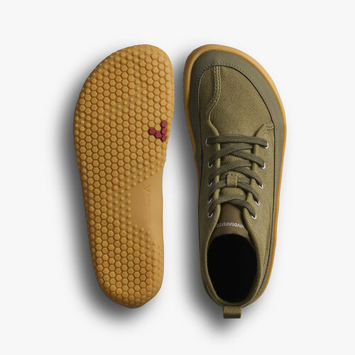 Vivobarefoot Gobi Utility Junior Dark Olive