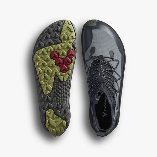 Vivobarefoot Primus Trail Flow Mid Ladies Dark Shadow
