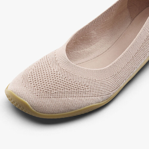 Vivobarefoot Primus Asana Yin Ballerina Knit Ladies Rose