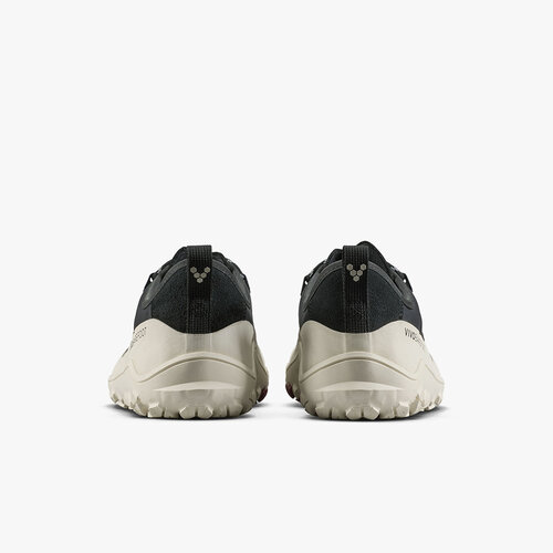 Vivobarefoot Tracker Leather Low Men Obsidian/White