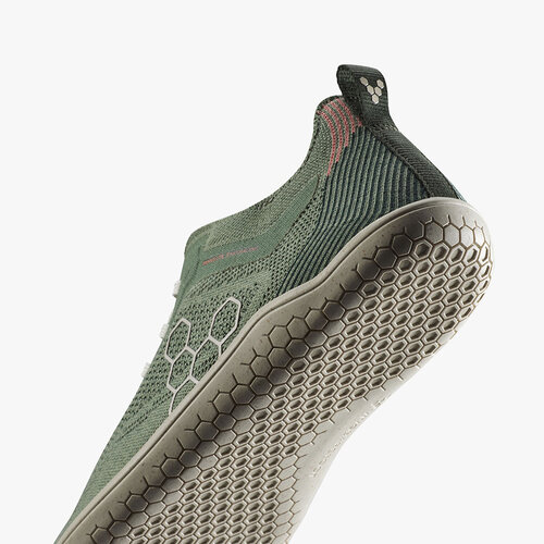 Vivobarefoot Primus Lite Knit Natural Ladies Dusty Green