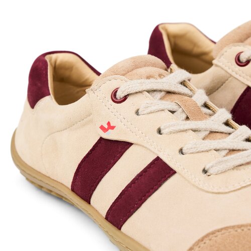 Koel Ila Suede Beige-Bordeaux