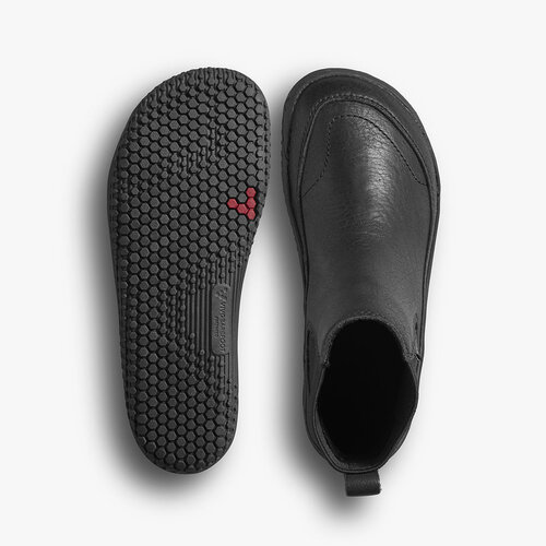 Vivobarefoot Gobi Chelsea Preschool Obsidian