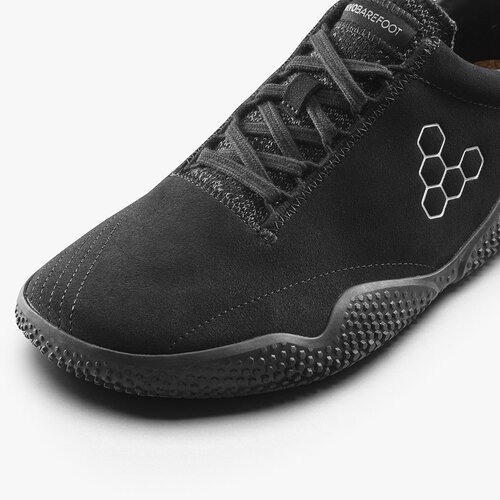 Vivobarefoot Motus Studio Sneaker Leather Men Obsidian