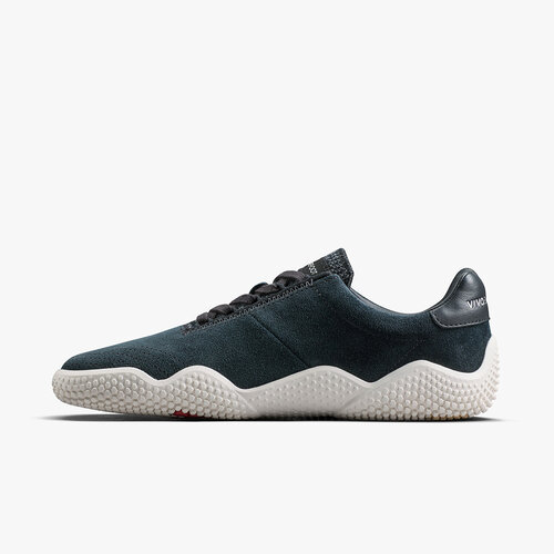Vivobarefoot Motus Studio Sneaker Leather Ladies Obsidian White