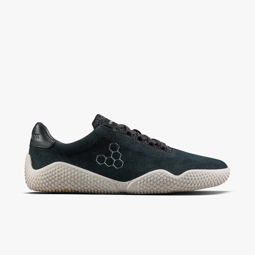 Vivobarefoot Motus Studio Sneaker Leather Ladies Obsidian White