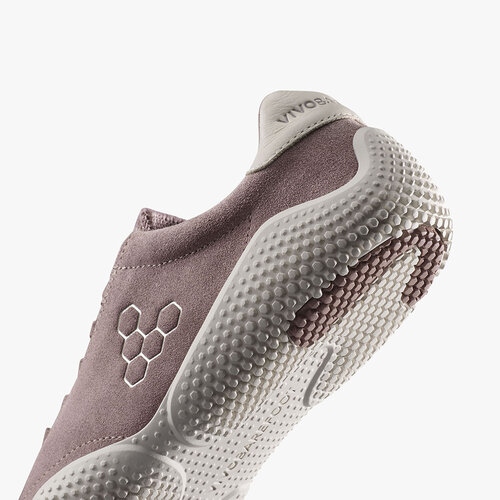 Vivobarefoot Motus Studio Sneaker Leather Ladies Twilight Mauve