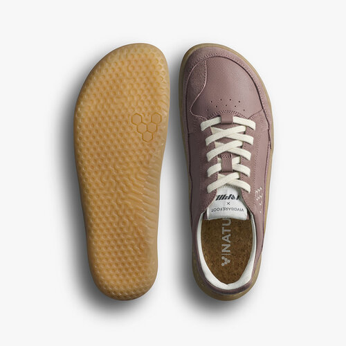 Vivobarefoot Gobi II Sneaker Premium Leather Ladies Twilight Mauve Vivobarefoot Gobi II Sneaker Premium Leather Ladies Twilight Mauve