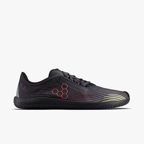 Vivobarefoot Primus Flow Ladies Obsidian Cherry Tomato
