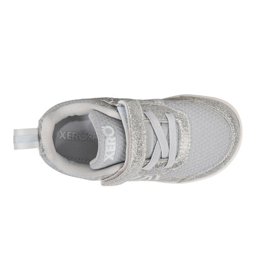 Xero Shoes Prio Little Kids Silver Glitter