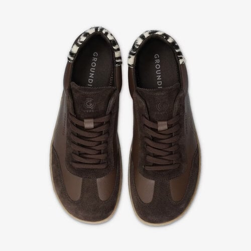 Groundies Panama Women Espresso/Zebra