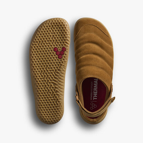 Vivobarefoot Gobi Wavey Mule Ladies Tan