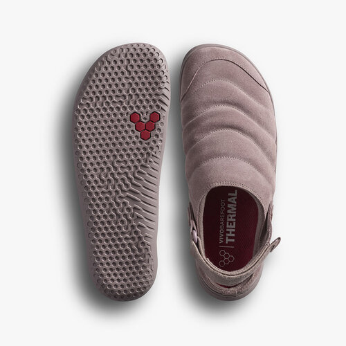 Vivobarefoot Gobi Wavey Mule Ladies Twilight Mauve Vivobarefoot Gobi Wavey Mule Ladies Twilight Mauve