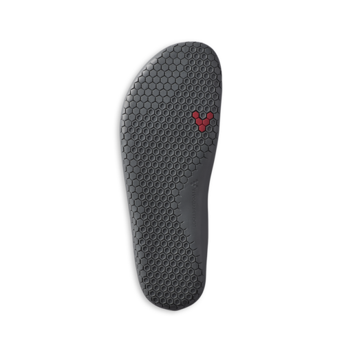 Vivobarefoot Primus Lite Knit Men Obsidian Cherry Tomato