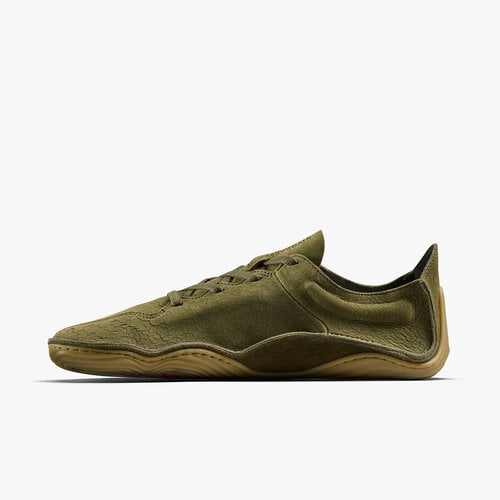 Vivobarefoot Sensus Men Dark Olive Cracked Leather