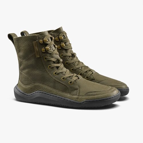 Vivobarefoot Gobi Boot Ladies Dark Olive