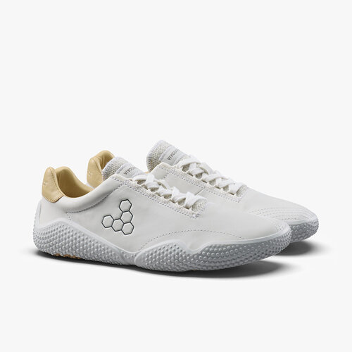 Vivobarefoot Motus Studio Sneaker Leather Ladies Bright White
