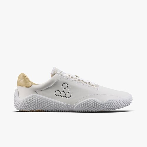 Vivobarefoot Motus Studio Sneaker Leather Ladies Bright White
